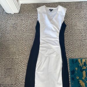 Black and white dress